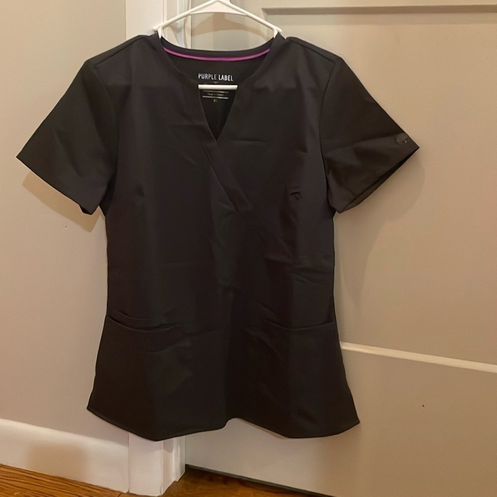 Women’s Purple Label XS scrub top
